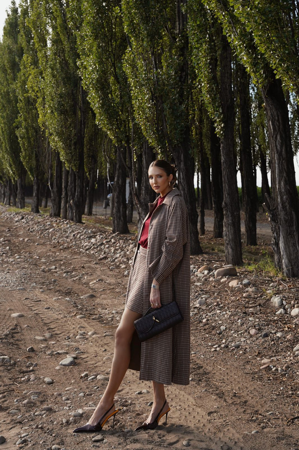 Trench Coat Alfaiataria de Viscose Dupla Face