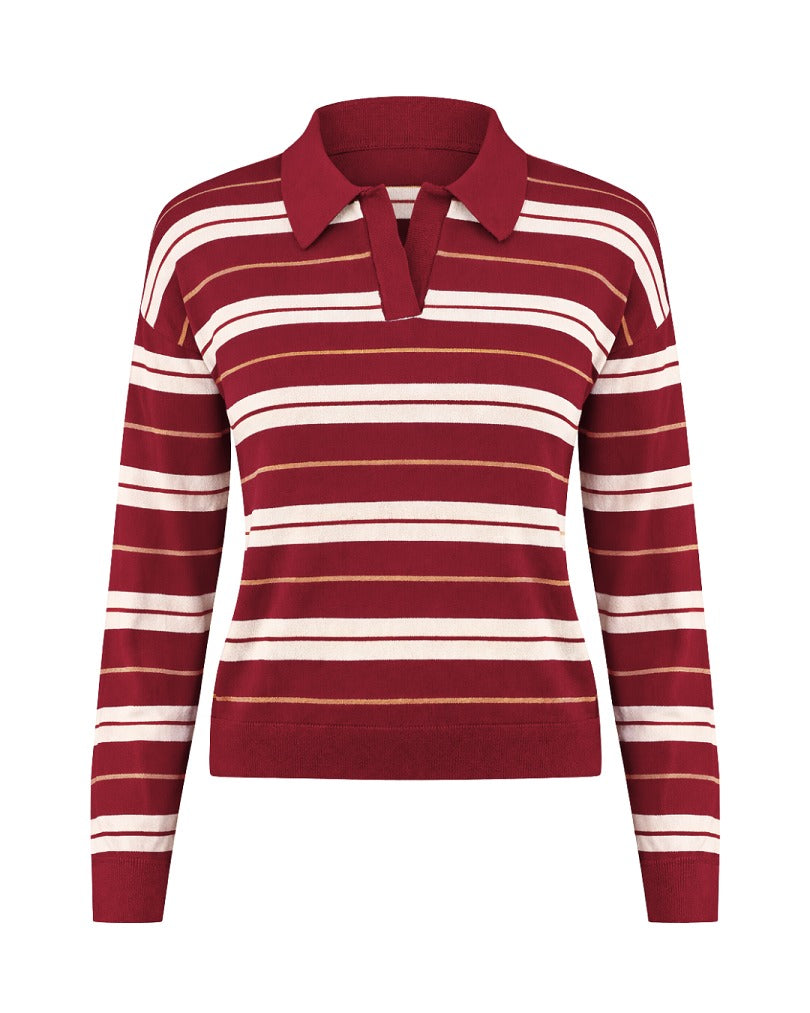 TRICÔ POLO LISTRADA