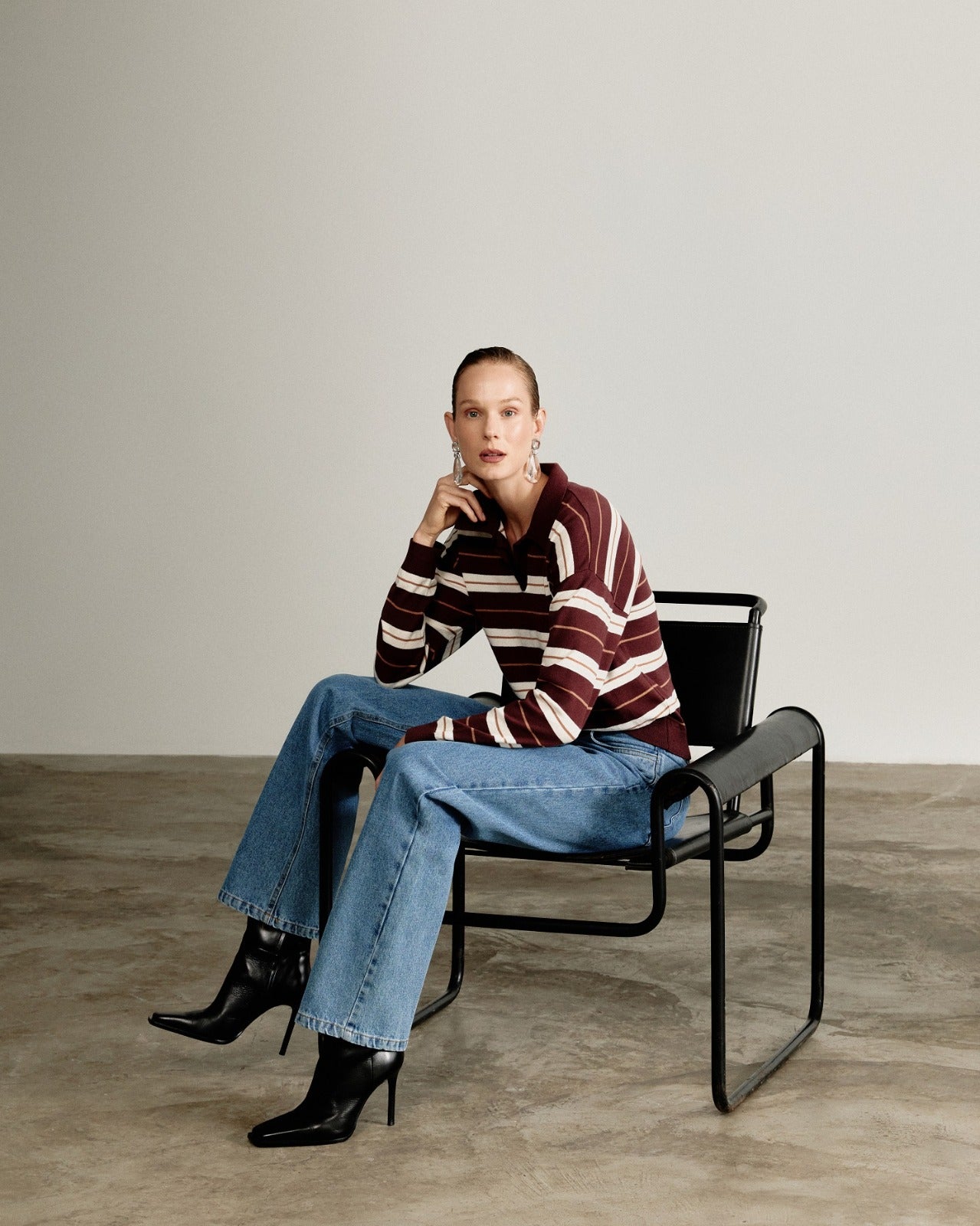 TRICÔ POLO LISTRADA