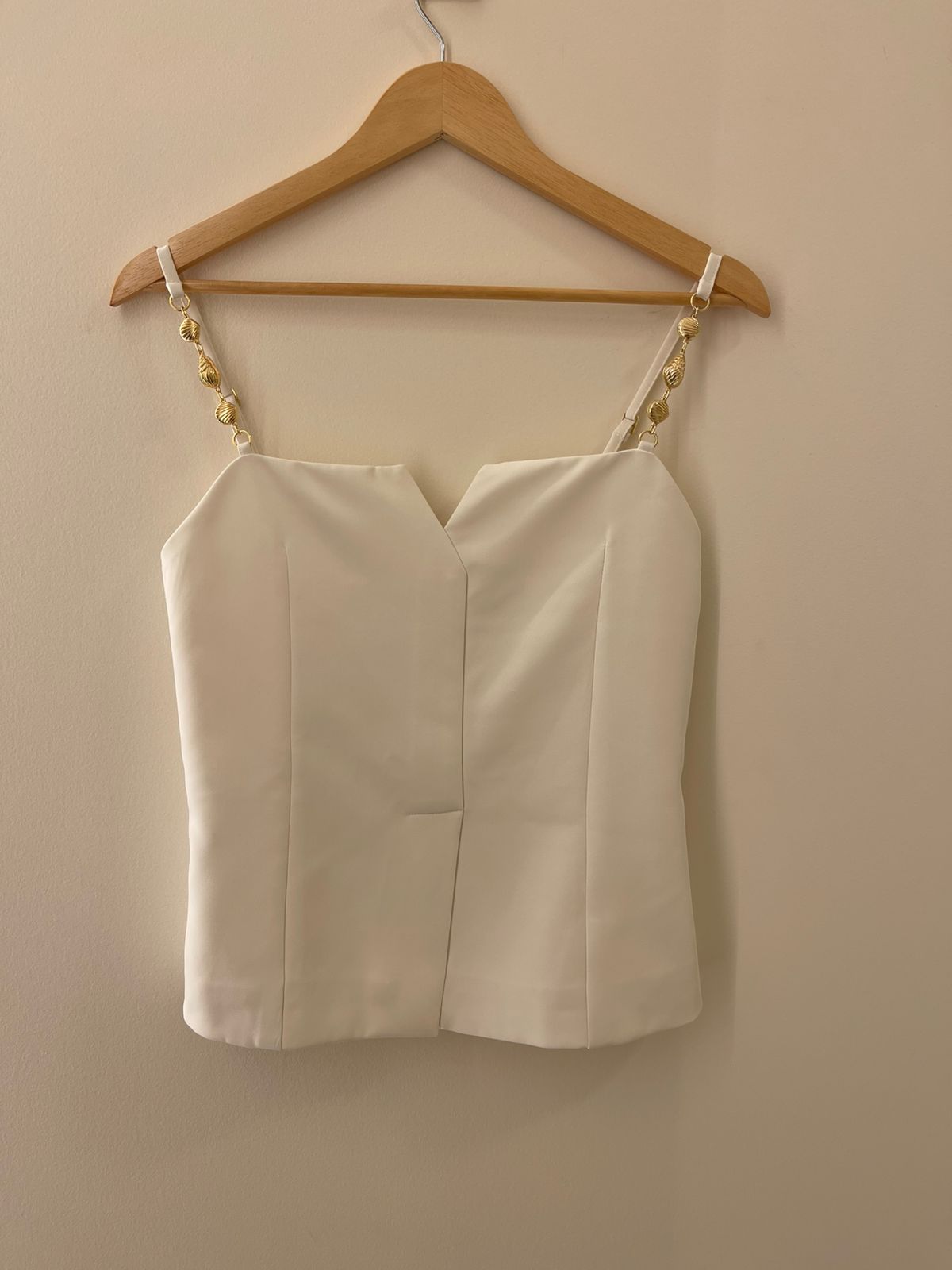 Blusa Alfaiataria Maka Off White