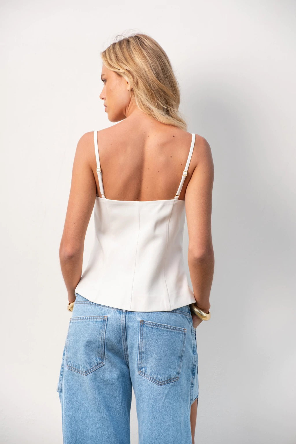 Blusa Alfaiataria Maka Off White