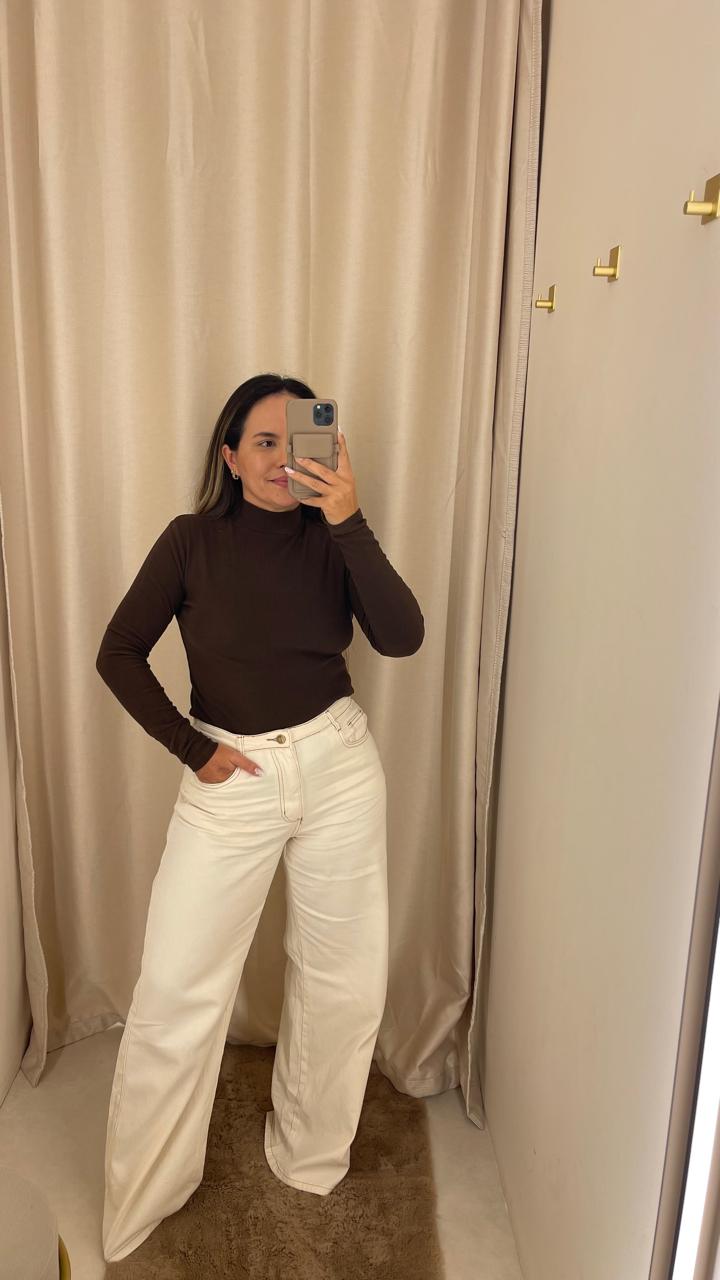 Blusa Segunda Pele Aveludada