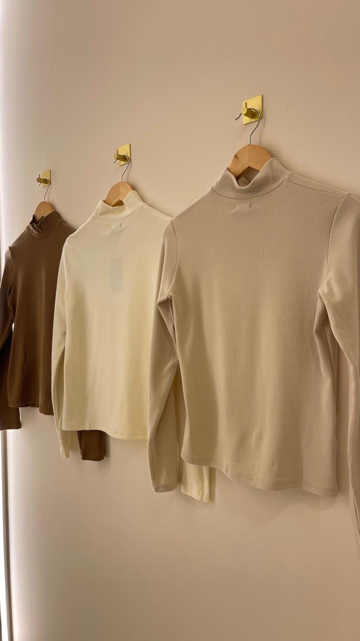Blusa Segunda Pele Aveludada