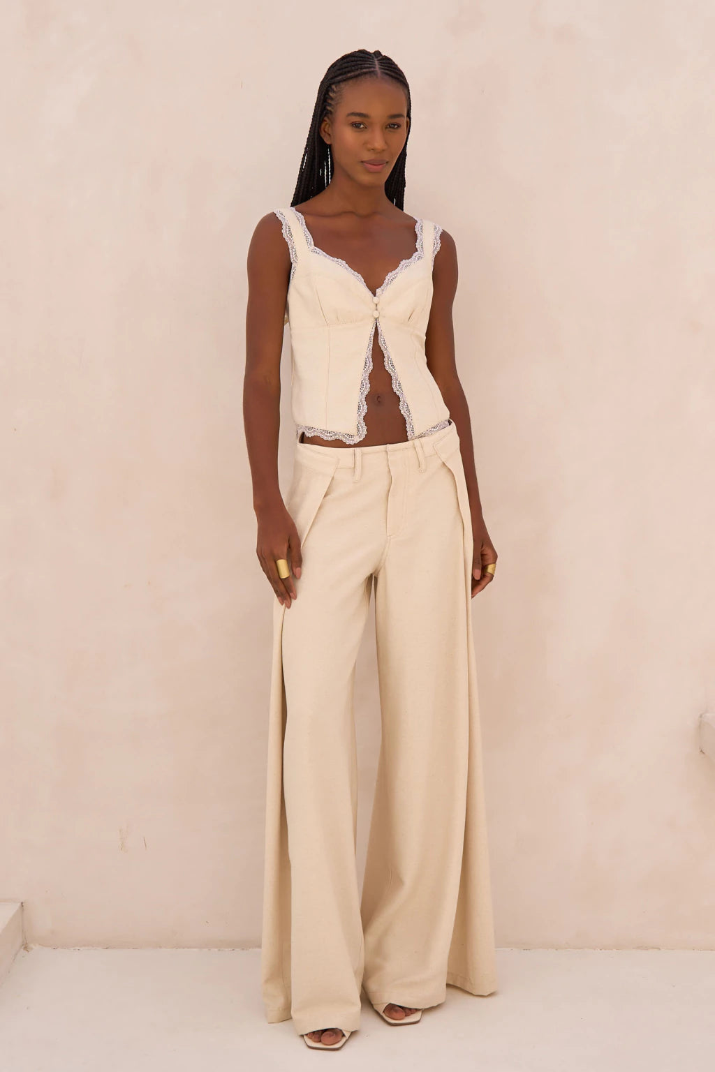 Calça Transpasse Henley