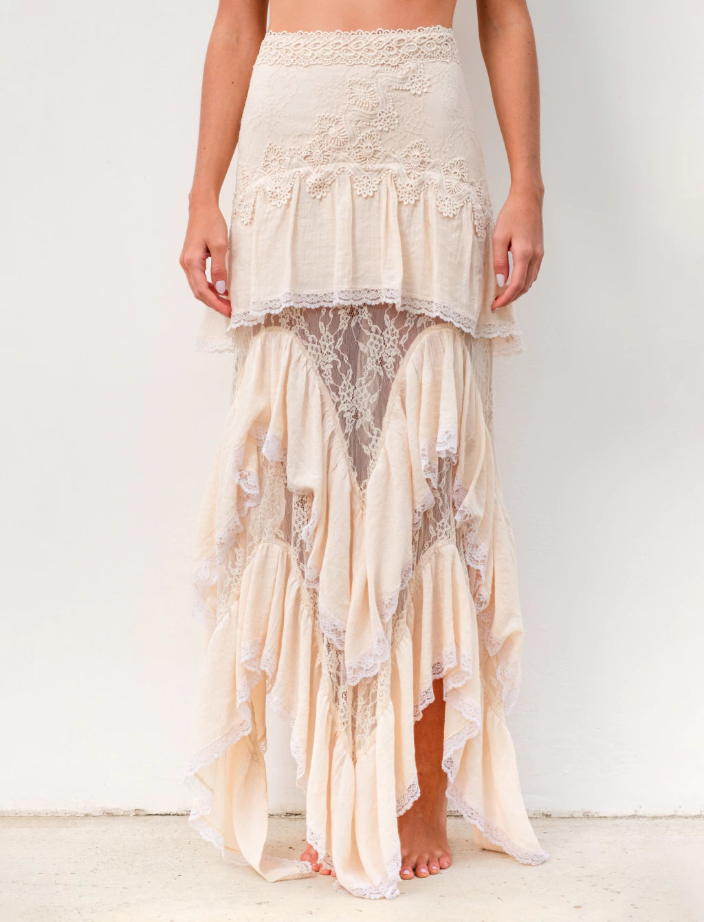 Saia Rendas Sage Cru