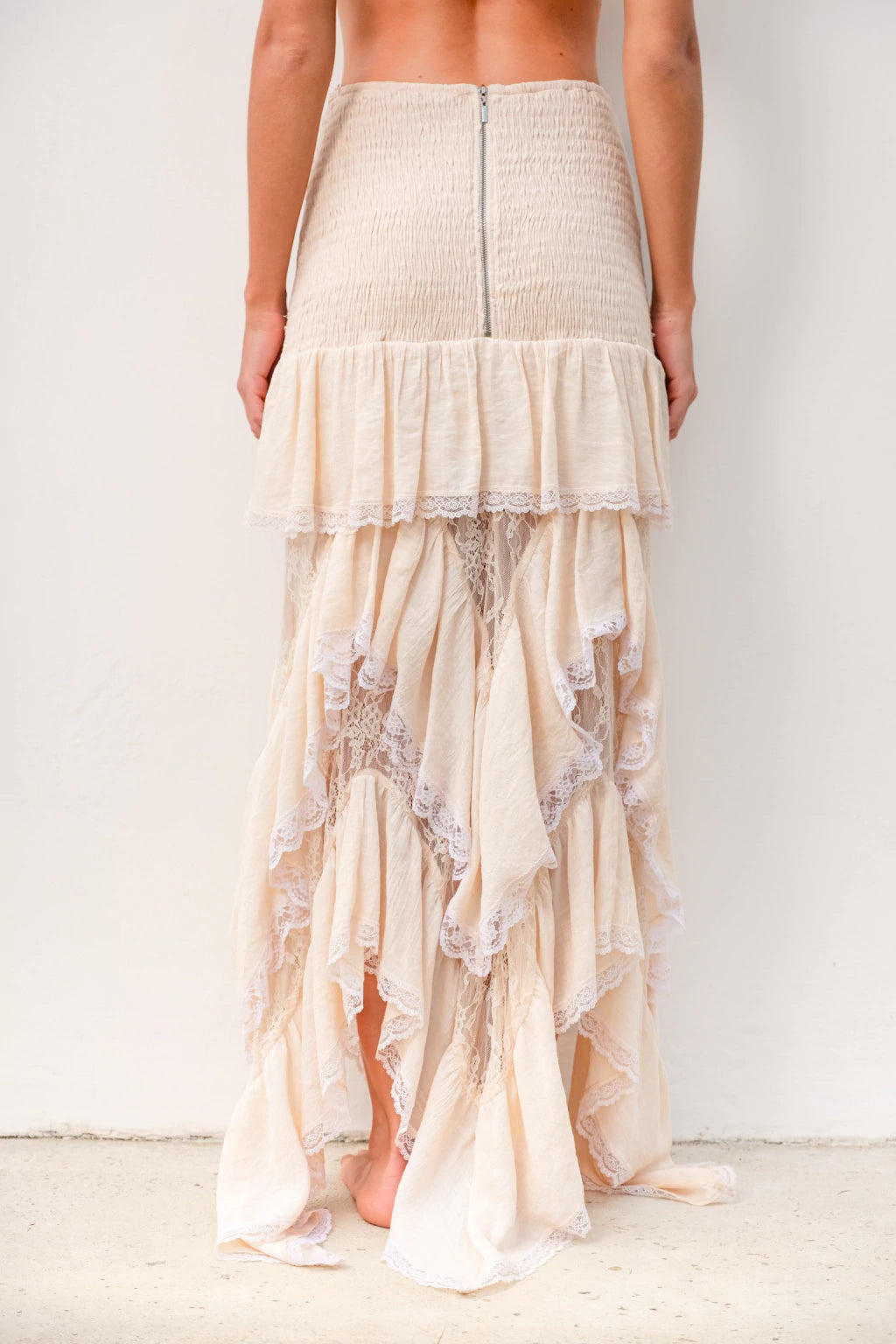 Saia Rendas Sage Cru